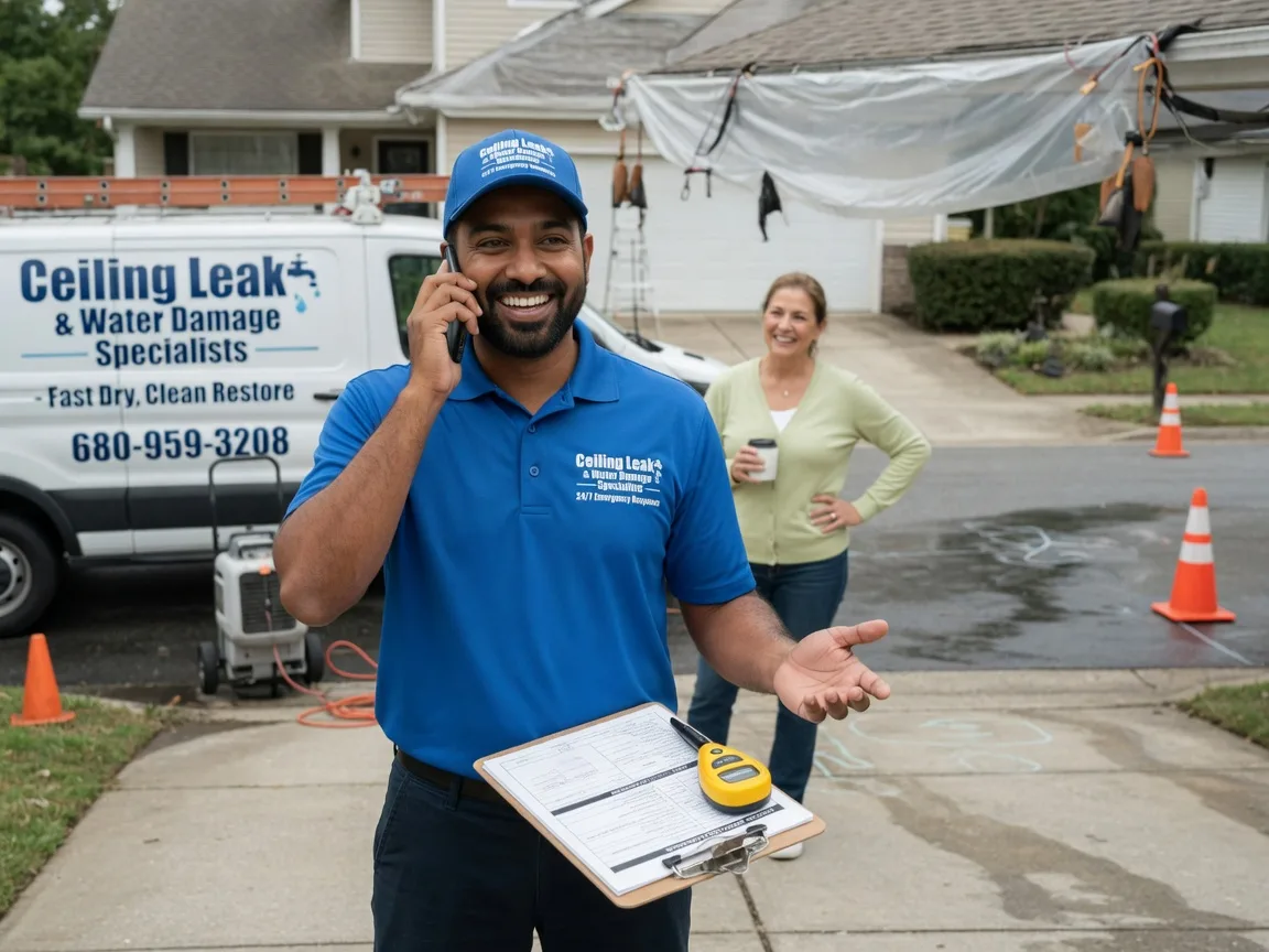 Ceiling Leak Cleanup Grace City, ND FAQs